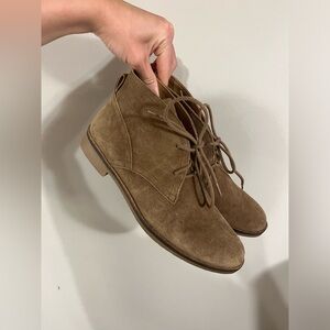 Lucky Brand Laced Booties